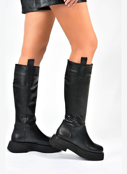 Siyah Günlük Kadın Çizme L610130409 - Görsel 5