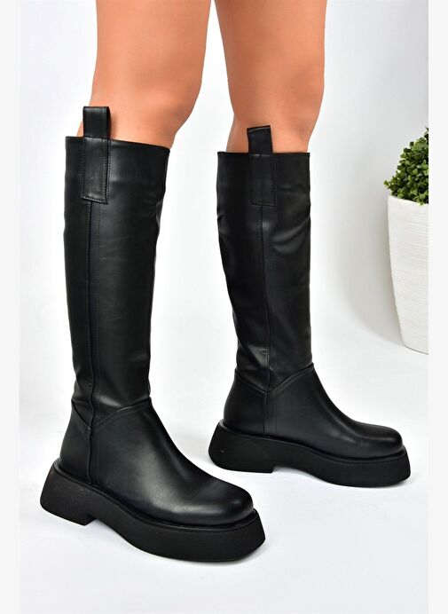 Siyah Günlük Kadın Çizme L610130409 - Görsel 2