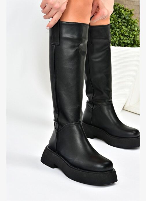 Siyah Günlük Kadın Çizme L610130409 - Görsel 3