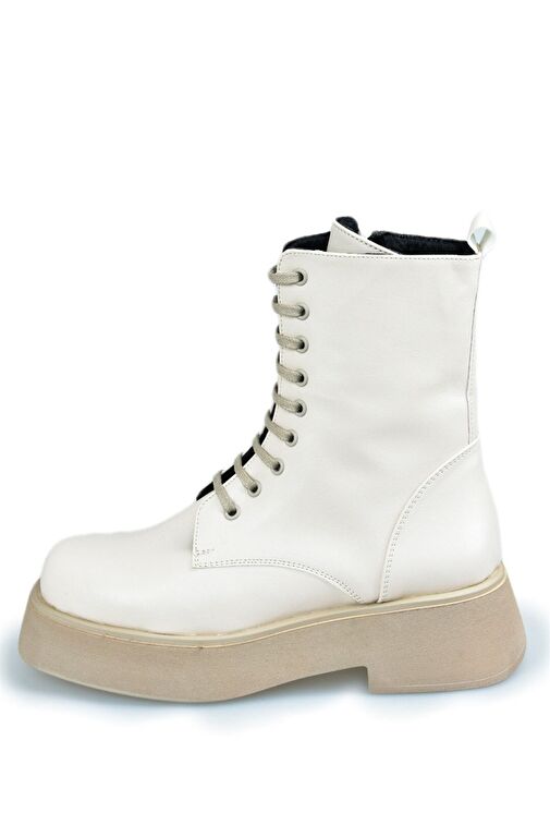 Bej Kalın Tabanlı Günlük Kadın Bot Postal L610130109 - Görsel 6