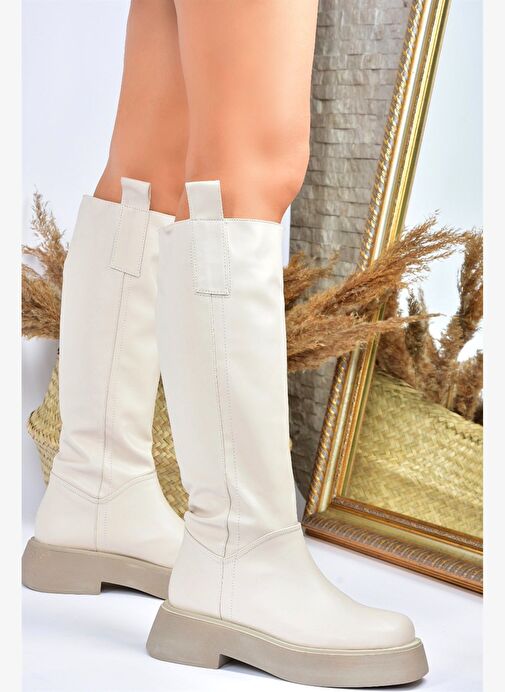 Bej Günlük Kadın Çizme L610130409 - Görsel 6