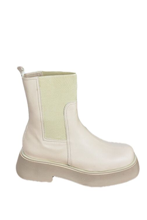 Bej Kalın Tabanlı Günlük Kadın Bot L610130209 - Görsel 7