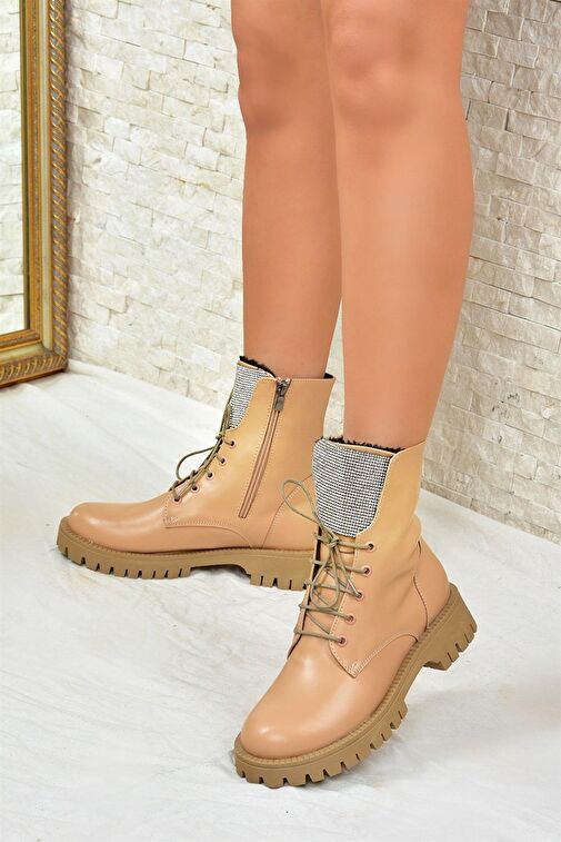 Ten Taşlı Günlük Kadın Bot Postal L430145509 - Görsel 3