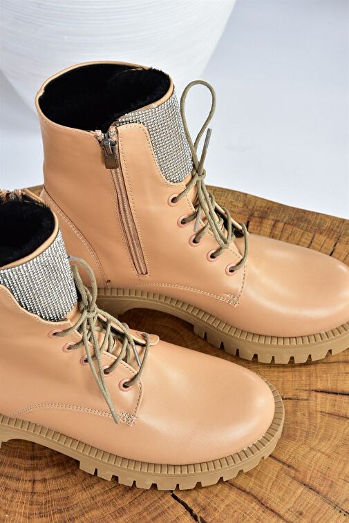 Ten Taşlı Günlük Kadın Bot Postal L430145509 - Görsel 7