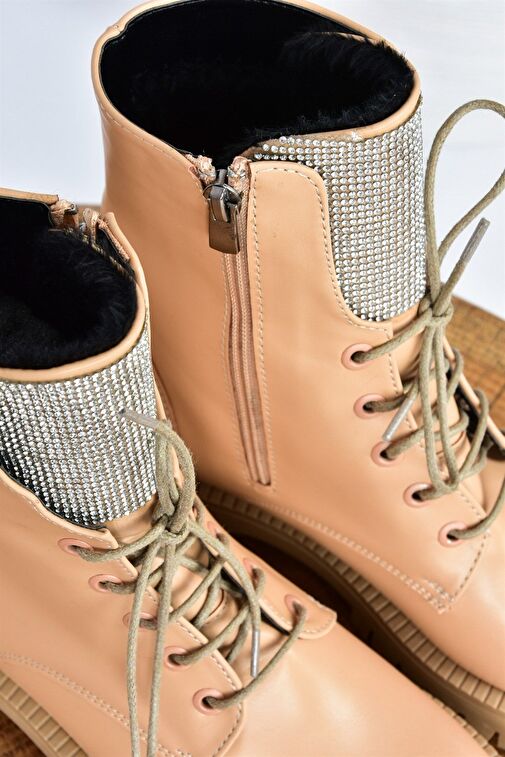 Ten Taşlı Günlük Kadın Bot Postal L430145509 - Görsel 8