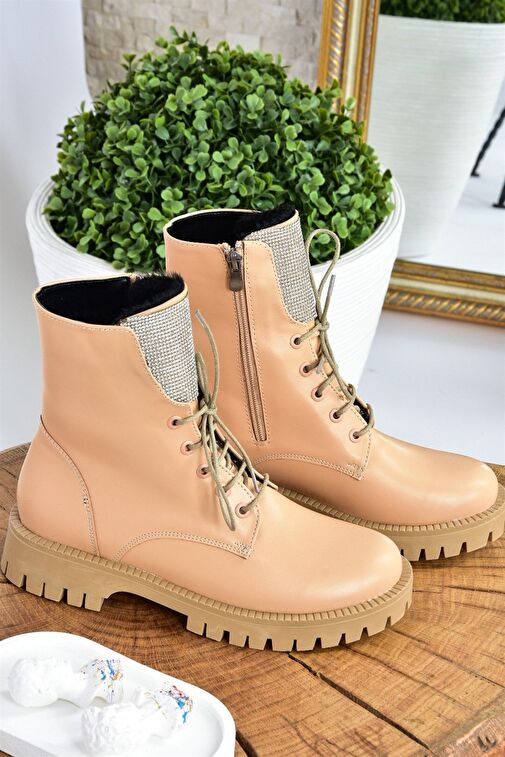 Ten Taşlı Günlük Kadın Bot Postal L430145509 - Görsel 9