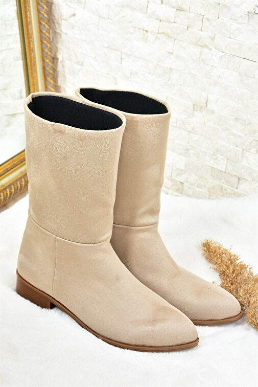 Ten Süet Düz Taban Günlük Kadın Bot L726597702 - Görsel 5