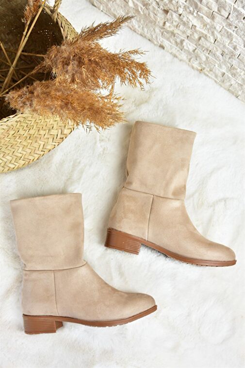 Ten Süet Düz Taban Günlük Kadın Bot L726597702 - Görsel 7