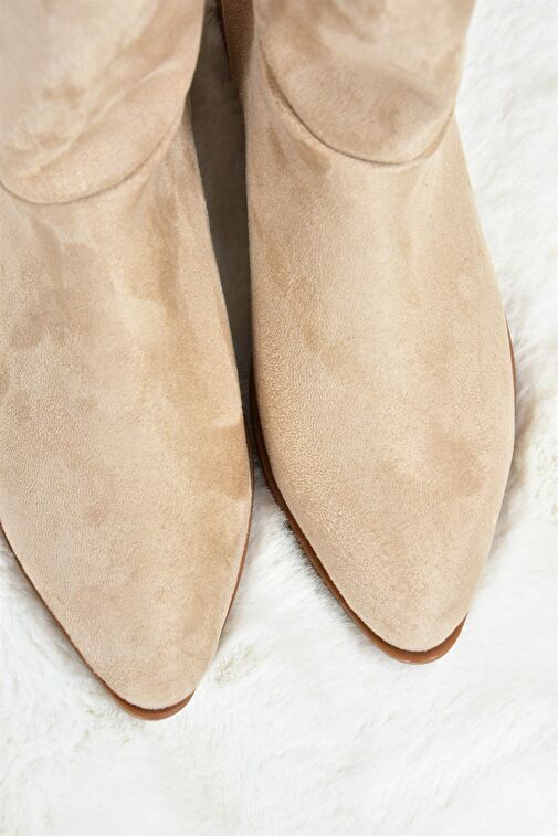 Ten Süet Düz Taban Günlük Kadın Bot L726597702 - Görsel 8