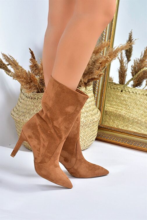 Taba Süet Kadın Bot L404891302 - Görsel 3