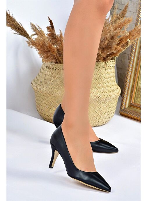 Siyah İnce Topuklu Kadın Stiletto L253970009 - Görsel 3