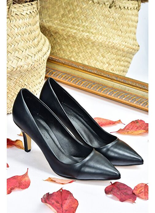 Siyah İnce Topuklu Kadın Stiletto L253970009 - Görsel 6