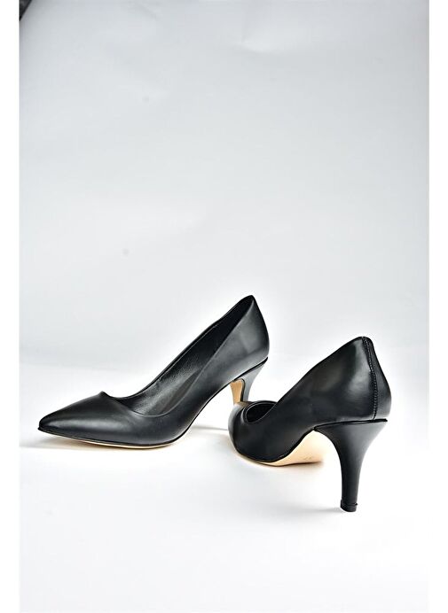Siyah İnce Topuklu Kadın Stiletto L253970009 - Görsel 9