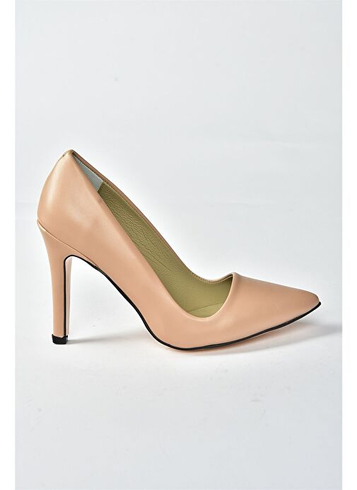 Fox Shoes Bej Kadın Stiletto 8054 - Görsel 6