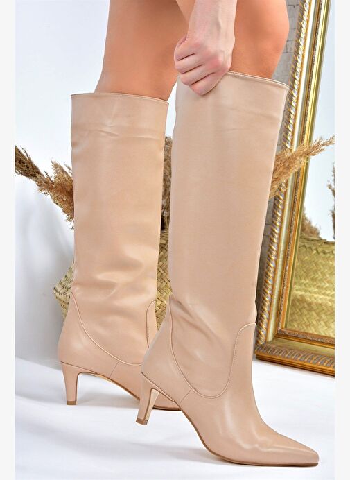 Ten Kısa Topuklu Kadın Çizme L882870409 - Görsel 2