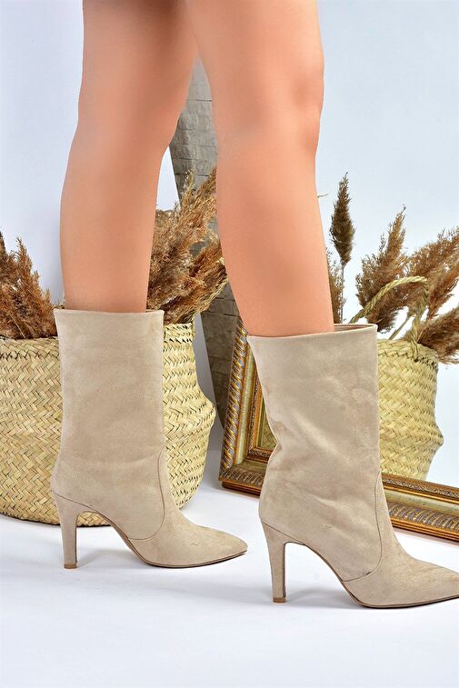 Ten Süet Kadın Bot L404891302 - Görsel 3