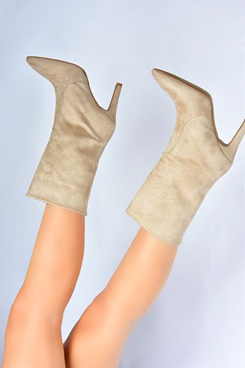 Ten Süet Kadın Bot L404891302 - Görsel 5