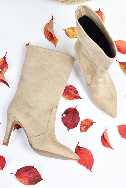 Ten Süet Kadın Bot L404891302 - Görsel 7