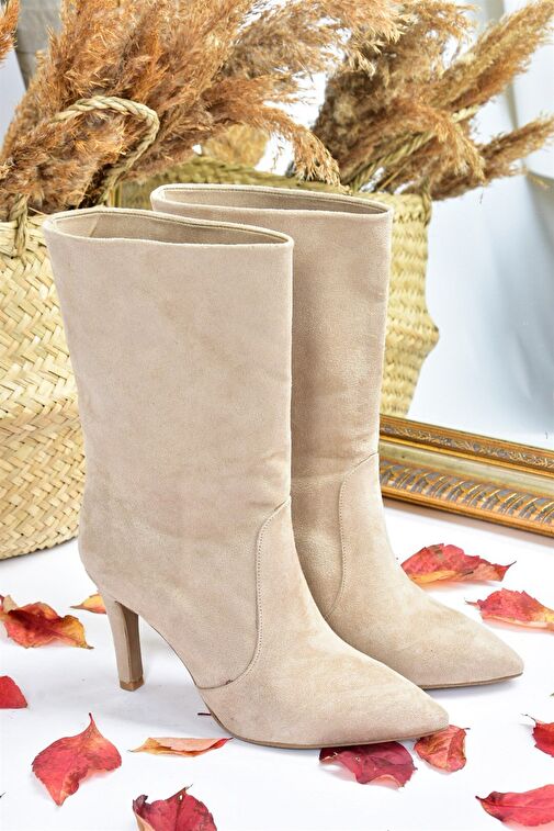 Ten Süet Kadın Bot L404891302 - Görsel 8