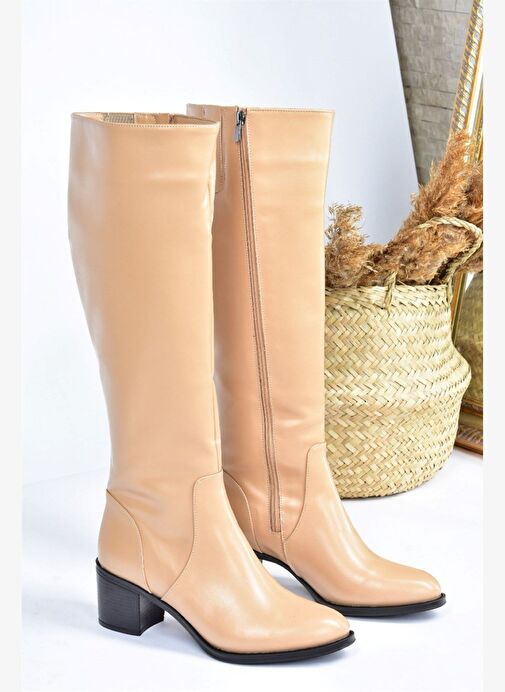 Ten Kalın Topuklu Kadın Çizme L610106509 - Görsel 6