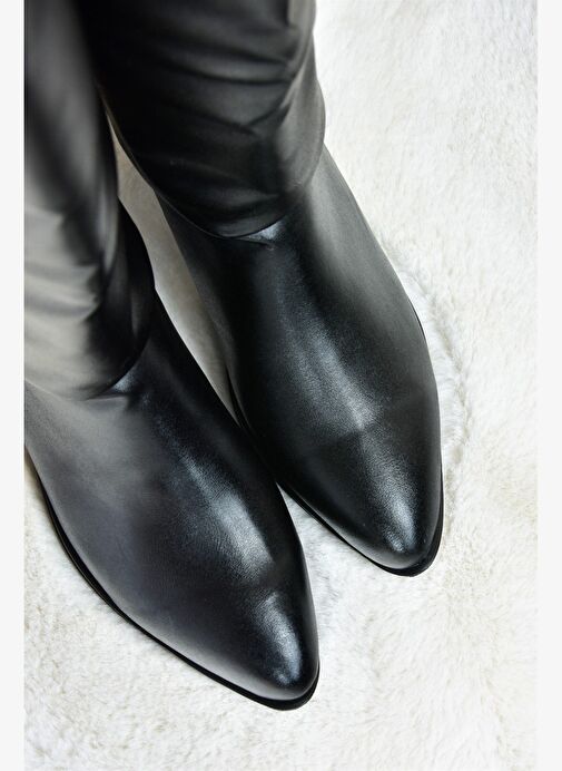 Siyah Düz Taban Günlük Kadın Çizme L726600909 - Görsel 7
