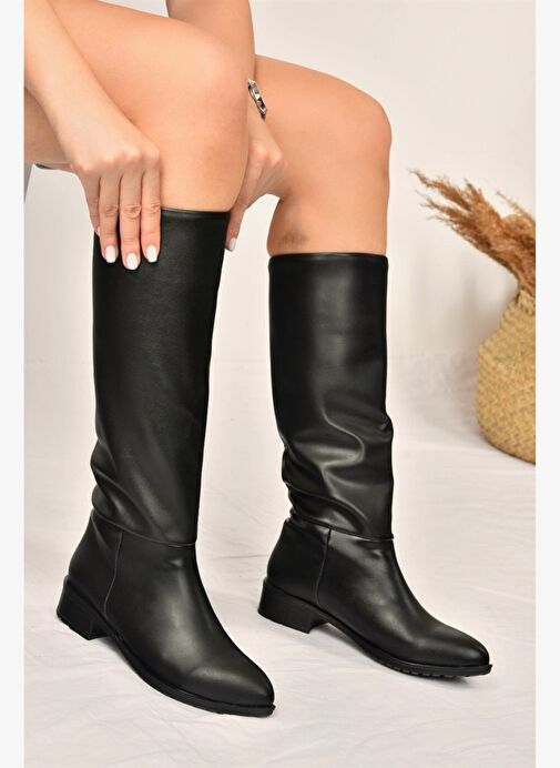 Siyah Düz Taban Günlük Kadın Çizme L726600909 - Görsel 3