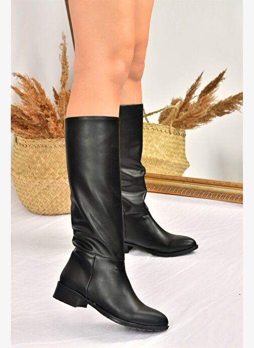 Siyah Düz Taban Günlük Kadın Çizme L726600909 - Görsel 2