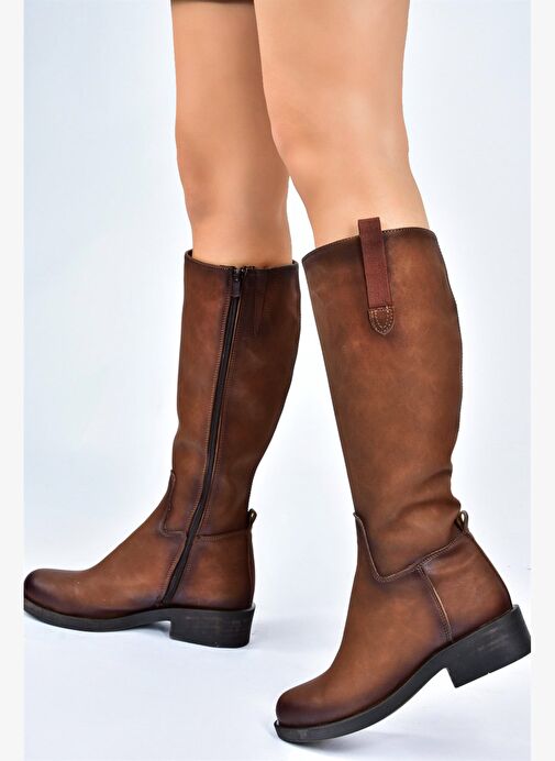 Taba Kadın Çizme J674272109 - Görsel 3