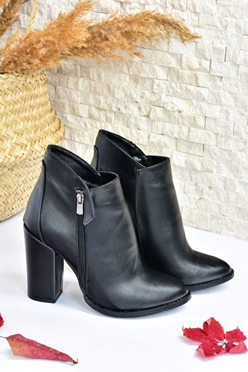 Siyah Kadın Bot A922640809 - Görsel 6