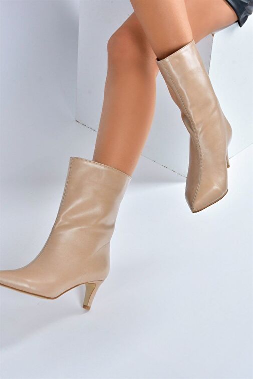 Ten Kısa Topuklu Kadın Bot L882850709 - Görsel 2