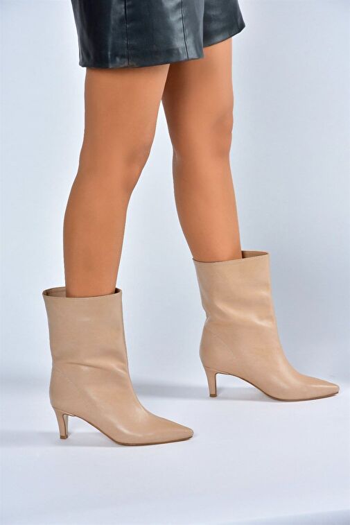 Ten Kısa Topuklu Kadın Bot L882850709 - Görsel 4