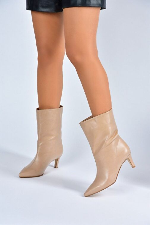 Ten Kısa Topuklu Kadın Bot L882850709 - Görsel 5