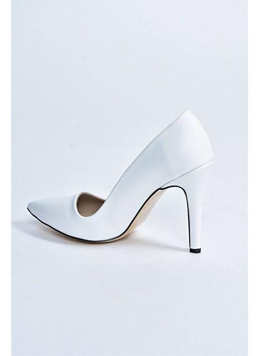 Fox Shoes Beyaz Kadın Stiletto 8183 - Görsel 9
