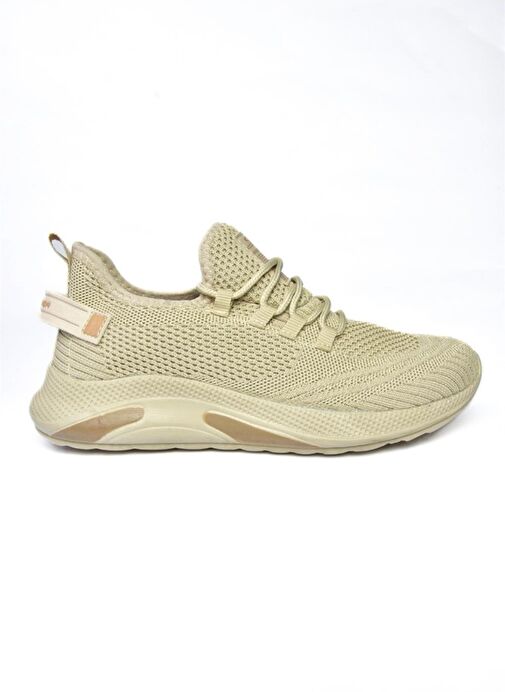 Bej Triko Kumaş Kadın Spor Ayakkabı M702006204 - Görsel 5