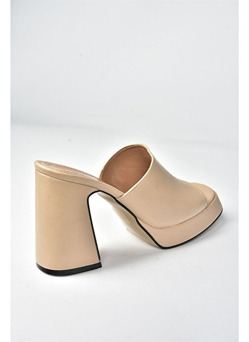 Ten Kalın Topuklu Kadın Terlik M404100409 - Görsel 8