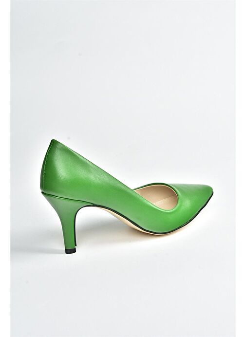Fox Shoes Yeşil Kadın Stiletto 8321 - Görsel 8