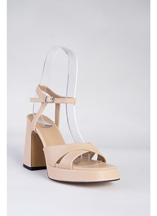 Ten Platform Topuklu Kadın Ayakkabı M404100109 - Görsel 7