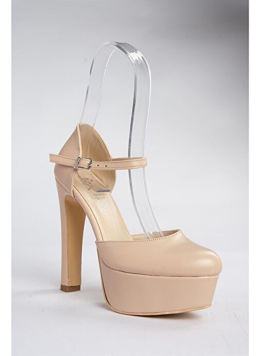 Ten Platform Kalın Yüksek Topuklu Kadın Ayakkabı M246002109 - Görsel 7