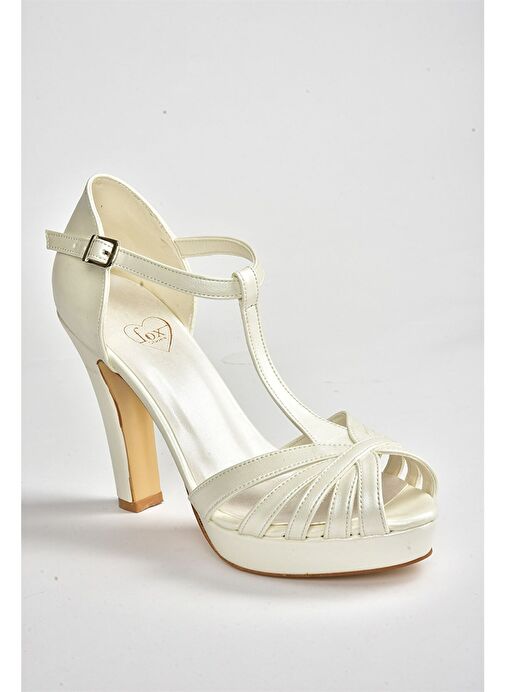 Sedef Platform Topuklu Kadın Ayakkabı M348010009 - Görsel 7