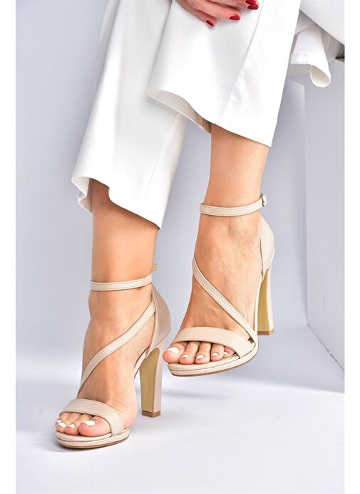 Ten Kalın Topuklu Kadın Ayakkabı M348072209 - Görsel 2