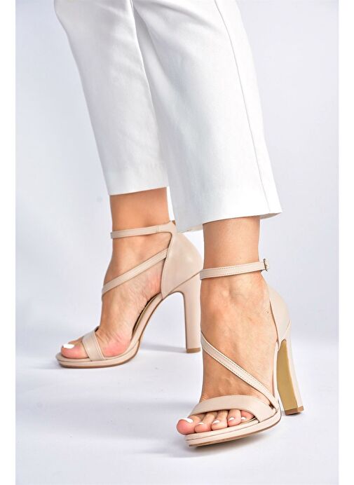 Ten Kalın Topuklu Kadın Ayakkabı M348072209 - Görsel 3