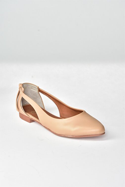 Fox Shoes Bej Kadın Babet 8550 - Görsel 7