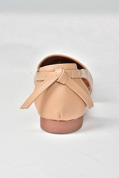 Fox Shoes Bej Kadın Babet 8550 - Görsel 8