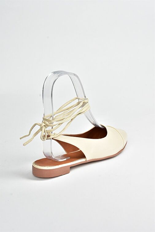 Bej Bilek Bağlamalı Kadın Babet M726890209 - Görsel 7