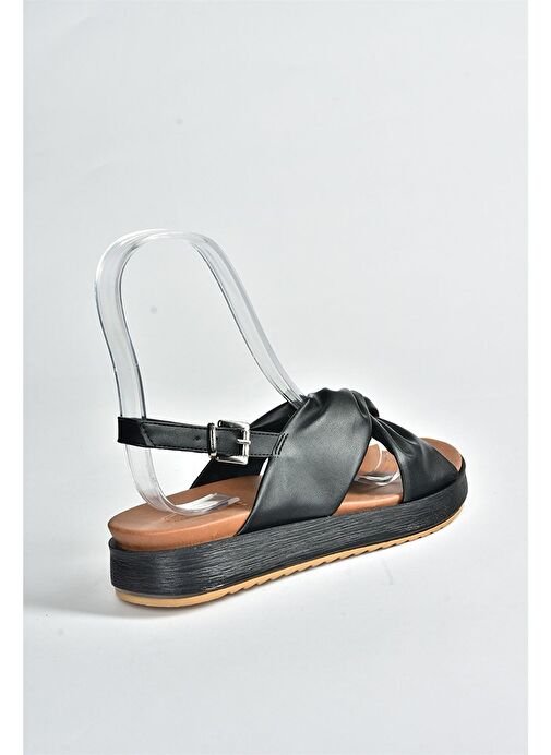 Siyah Günlük Kadın Sandalet M524022309 - Görsel 9