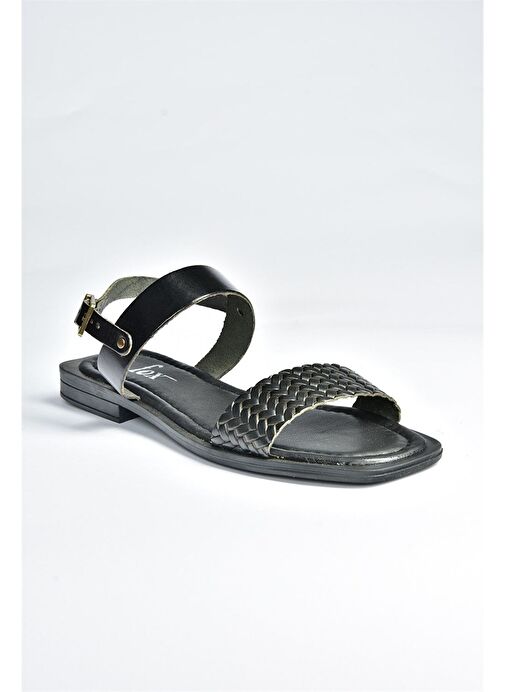 Siyah Günlük Kadın Sandalet M291043603 - Görsel 7