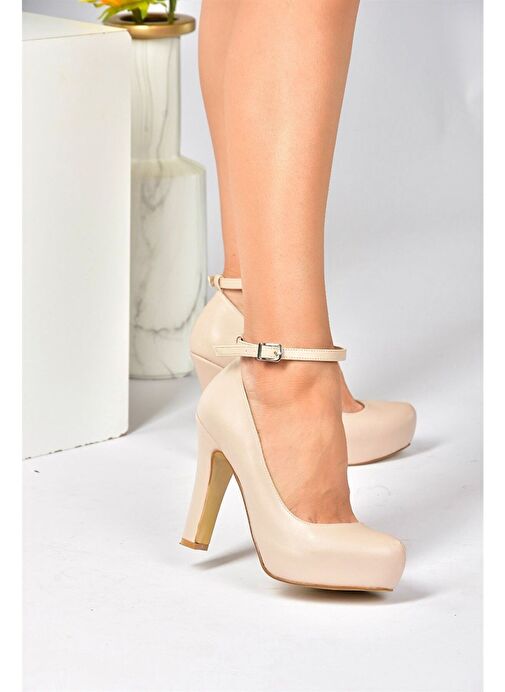 Ten Platform Topuklu Kadın Abiye Ayakkabı M348007709 - Görsel 2