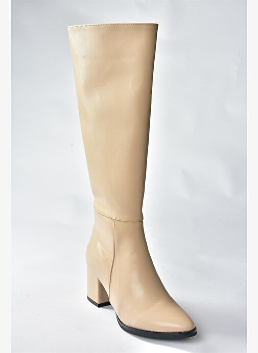 Ten Kalın Tabanlı Kadın Çizme L251081609 - Görsel 5