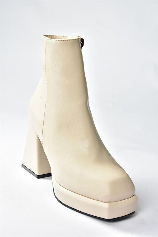 Bej Platform Taban Kadın Bot N282190809 - Görsel 5