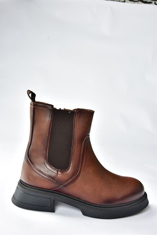 Taba Alçak Topuklu Günlük Kadın Bot N674260009 - Görsel 7